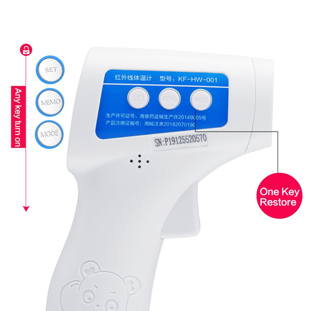 Electronic Thermometer Infrared Gun